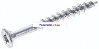 Spanplatten-Senkkopfschraube, Pozidriv, 4,0x40, Stahl verz.