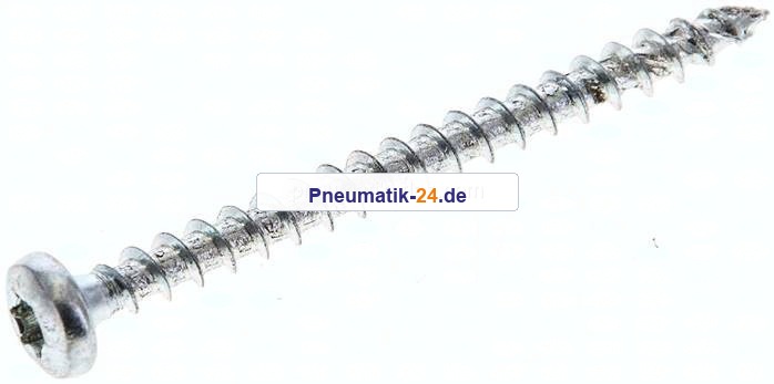 Spanplatten-Halbrundkopfschraube, TORX, 4,0x50, Stahl verz.