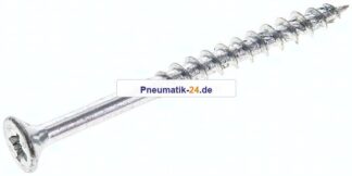 Spanplatten-Senkkopfschraube, Pozidriv, 4,0x50, Stahl verz.