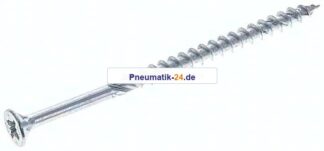 Spanplatten-Senkkopfschraube, Pozidriv, 4,0x70, Stahl verz.