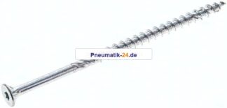 Spanplatten-Senkkopfschraube, TORX, 5,0x100, Stahl verzinkt, weiß