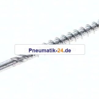 Spanplatten-Senkkopfschraube, TORX, 5,0x100, Stahl verzinkt, weiß
