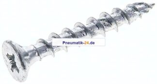 Spanplatten-Senkkopfschraube, Pozidriv, 5,0x35, Stahl verz.