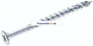 Spanplatten-Senkkopfschraube, Pozidriv, 5,0x60, Stahl verz.