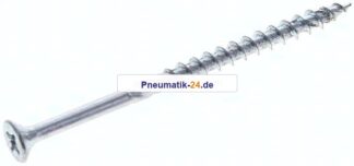 Spanplatten-Senkkopfschraube, Pozidriv, 5,0x80, Stahl verz.