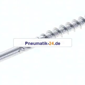 Spanplatten-Senkkopfschraube, TORX, 5,0x80, Stahl verzinkt, weiß