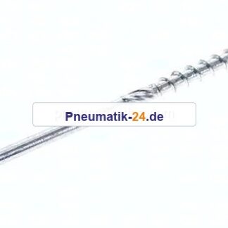 Spanplatten-Senkkopfschraube, TORX, 6,0x160, Stahl verzinkt, weiß