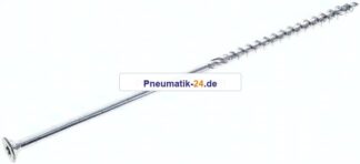 Spanplatten-Senkkopfschraube, TORX, 6,0x180, Stahl verzinkt, weiß