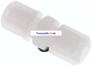 Gerade Verschraubung 6x4mm, PVDF