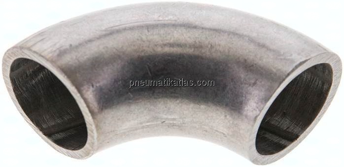 Rohrbogen Typ3, 21,3x2,0mm, 1.4571, geschweißt, EN 10253 Typ A (DIN 2605)