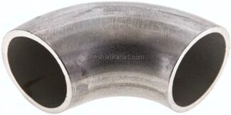 Rohrbogen Typ3, 26,9x2,0mm, 1.4571, geschweißt, EN 10253 Typ A (DIN 2605)