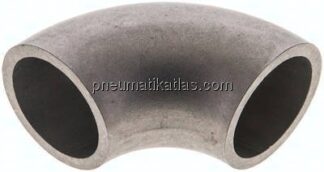 Rohrbogen Typ3, 26,9x2,6mm, 1.4571, geschweißt, EN 10253 Typ A (DIN 2605)