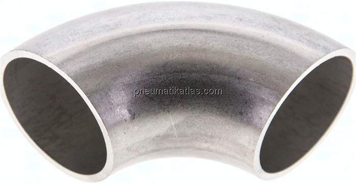 Rohrbogen Typ3, 28,0x1,5mm, 1.4571, geschweißt, EN 10253 Typ A (DIN 2605)