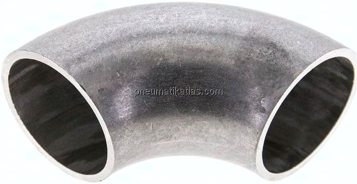 Rohrbogen Typ3, 33,7x2,0mm, 1.4571, geschweißt, EN 10253 Typ A (DIN 2605)