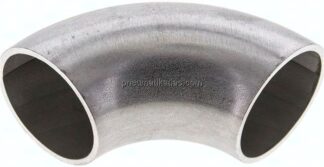 Rohrbogen Typ3, 38,0x2,0mm, 1.4571, geschweißt, EN 10253 Typ A (DIN 2605)