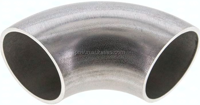 Rohrbogen Typ3, 40,0x2,0mm, 1.4571, geschweißt, EN 10253 Typ A (DIN 2605)