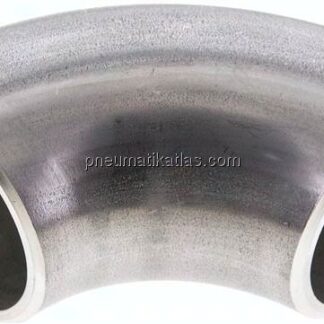 Rohrbogen Typ3, 42,4x3,2mm, 1.4571, geschweißt, EN 10253 Typ A (DIN 2605)
