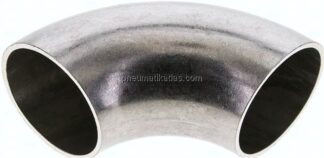 Rohrbogen Typ3, 48,3x2,0mm, 1.4571, geschweißt, EN 10253 Typ A (DIN 2605)