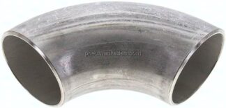 Rohrbogen Typ3, 88,9x4,0mm, 1.4571, geschweißt, EN 10253 Typ A (DIN 2605)