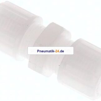 Gerade Verschraubung 10x8mm, PVDF