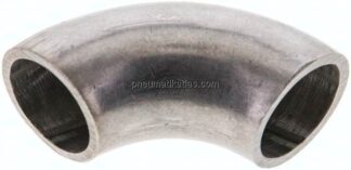Rohrbogen Typ3, 21,3x2,0mm, 1.4541, geschweißt, EN 10253 Typ A (DIN 2605)