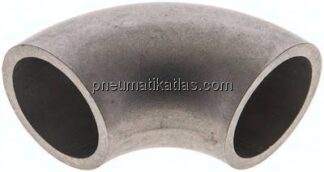 Rohrbogen Typ3, 26,9x2,6mm, 1.4541, geschweißt, EN 10253 Typ A (DIN 2605)