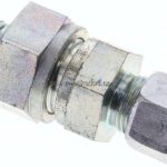 Hydraulik-Rückschlagventil 12 L (M18x1,5)-M 16x1,5, Stahl verzinkt