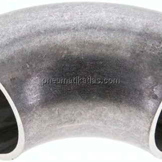 Rohrbogen Typ3, 33,7x2,0mm, 1.4541, geschweißt, EN 10253 Typ A (DIN 2605)
