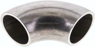 Rohrbogen Typ3, 33,7x2,6mm, 1.4541, geschweißt, EN 10253 Typ A (DIN 2605)