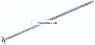 Spanplatten-Senkkopfschraube, TORX, 5,0x120, Stahl verzinkt, weiß