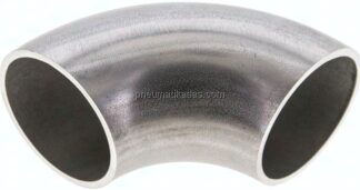 Rohrbogen Typ3, 40,0x2,0mm, 1.4541, geschweißt, EN 10253 Typ A (DIN 2605)