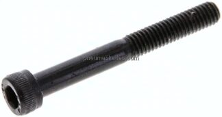 Zylinderschraube DIN 912, M 6x50, Stahl 12.9 blank (schwarz)