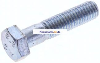 Sechskantschraube DIN 931, M 8x35, Stahl verzinkt 8.8