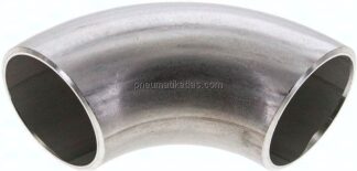 Rohrbogen Typ3, 60,3x3,6mm, 1.4541, geschweißt, EN 10253 Typ A (DIN 2605)