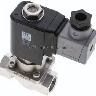 2/2-Wege ES-Magnetventil G 1/2", 0-16 bar, stromlos geschlossen (NC)