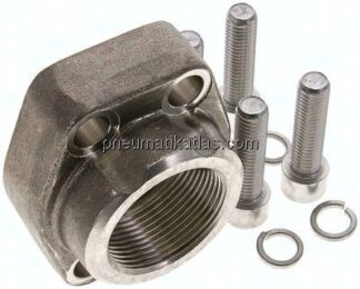 Flanschverschraubung 1-1/2"-SAE (3000 PSI), G 1-1/2" (IG)