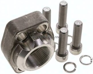 Flanschverschraubung 1-1/4"-SAE (6000 PSI), G 1-1/4" (IG)