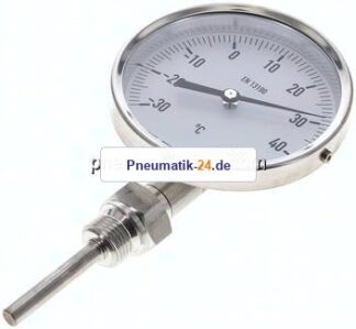 Bimetallthermometer, senkrecht D100/-30 bis +50°C/63mm