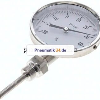 Bimetallthermometer, senkrecht D100/-30 bis +50°C/63mm