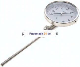 Bimetallthermometer, senkrecht D100/-30 bis +50°C/160mm