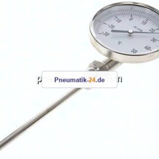 Bimetallthermometer, senkrecht D100/-30 bis +50°C/160mm