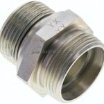 Gerade Schneidringverschr. M 33x2-28 L (M36x2), ohne Mutter & Schneidring, Stahl verzinkt