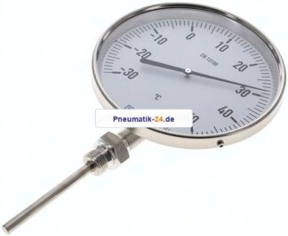 Bimetallthermometer, senkrecht D160/-30 bis +50°C/100mm