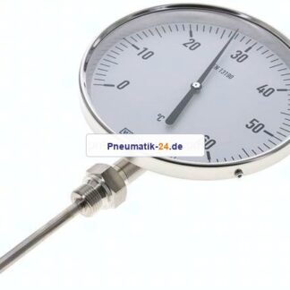 Bimetallthermometer, senkrecht D160/0 bis +60°C/100mm