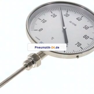 Bimetallthermometer, senkrecht D160/0 bis +80°C/100mm