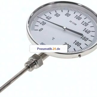 Bimetallthermometer, senkrecht D160/0 bis +200°C/100mm