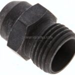 Gerade Anschweißverschraubung 10 L (M16x1,5), ohne Mutter & Schneidring, Stahl phosphatiert