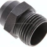 Gerade Anschweißverschraubung 12 L (M18x1,5), ohne Mutter & Schneidring, Stahl phosphatiert
