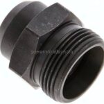 Gerade Anschweißverschraubung 18 L (M26x1,5), ohne Mutter & Schneidring, Stahl phosphatiert