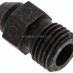 Gerade Anschweißverschraubung 6 S (M14x1,5), ohne Mutter & Schneidring, Stahl phosphatiert
